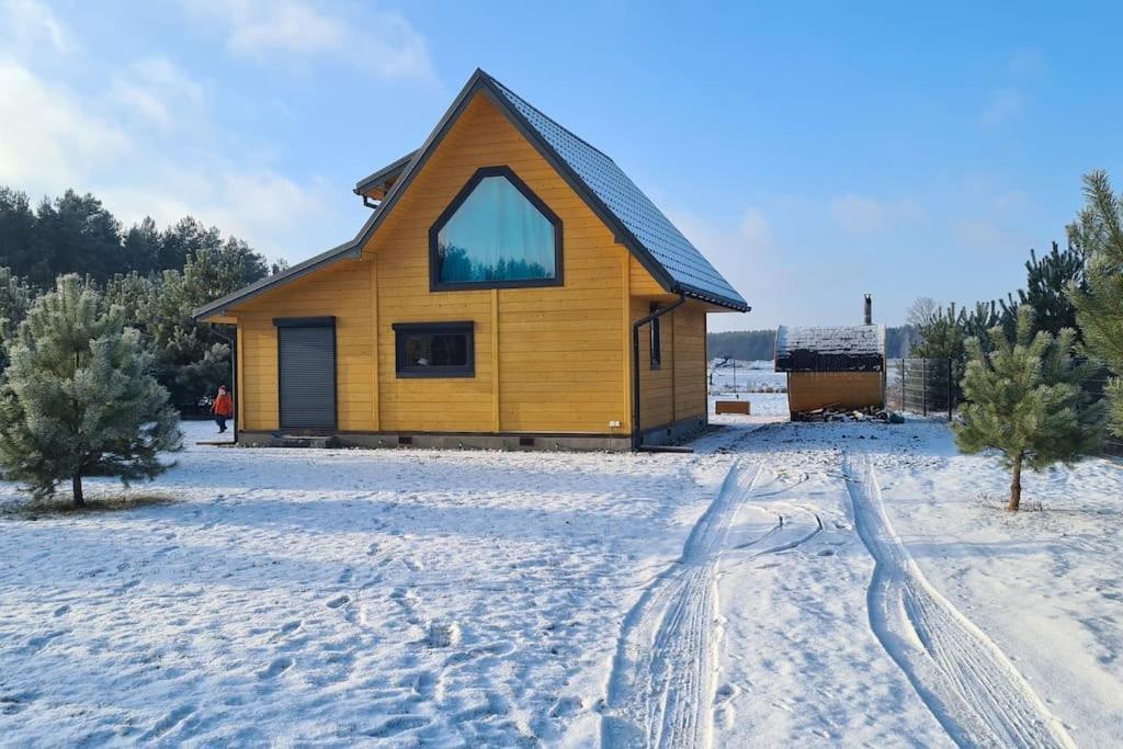 Вілла Dom Male Mazury Drozdowo Екстер'єр фото